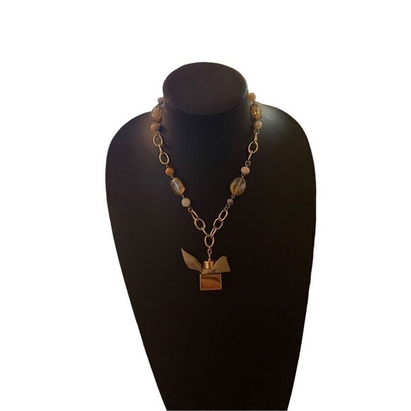 Burberry Perfume Pendant Necklace - Picture 1 of 5
